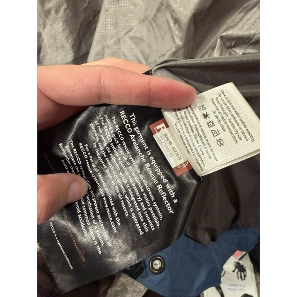 MEC Boys Watershed Jacket With Recco Blue Size 14 EUC - Picture 4 of 4